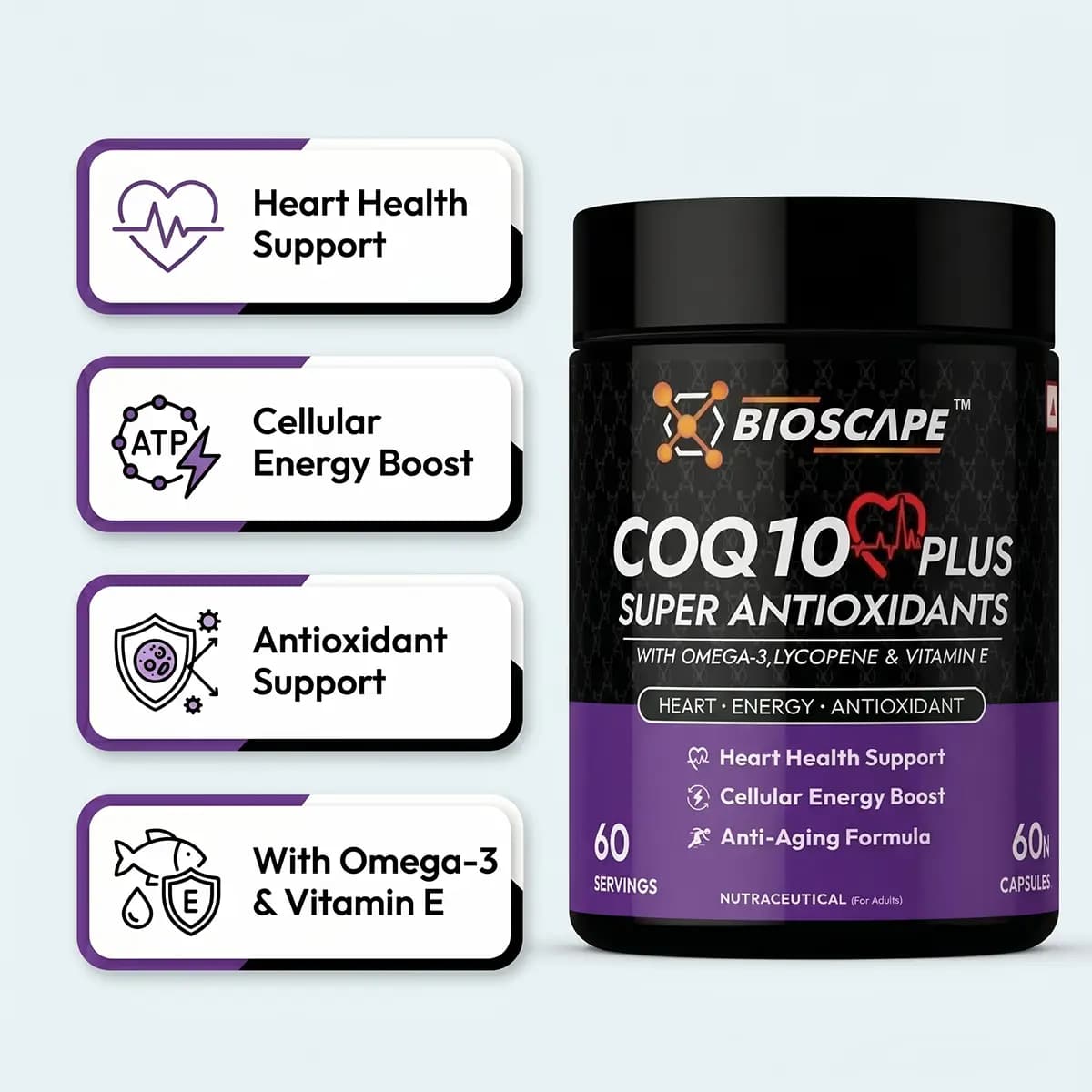 CoQ10 Plus Super Antioxidants, view 2