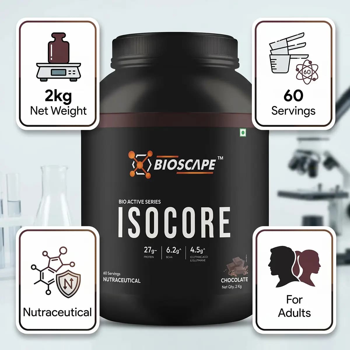 ISOCORE Whey Protein, view 7