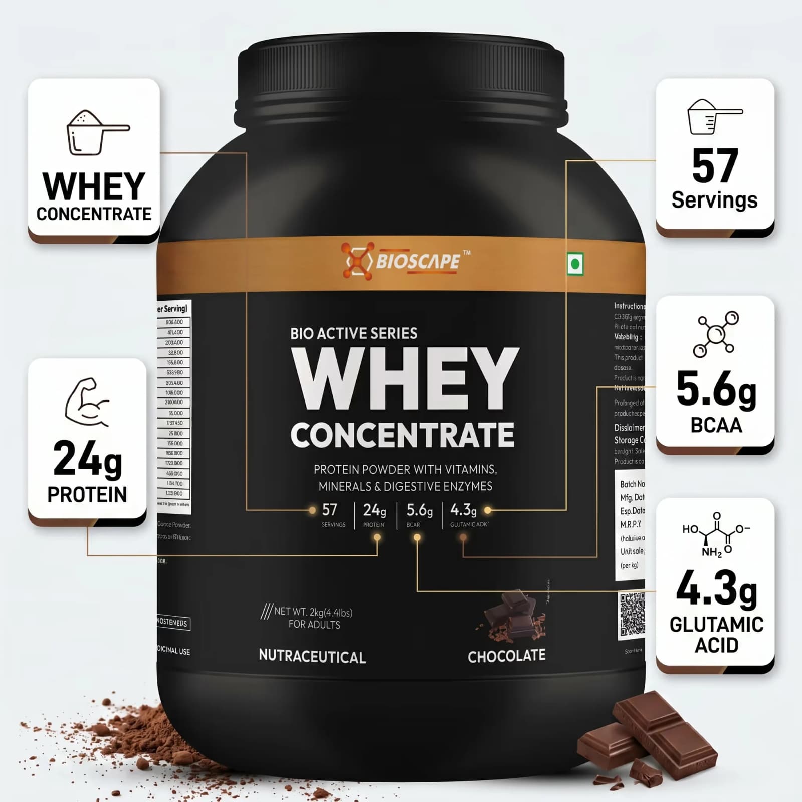 Whey Concentrate, view 3