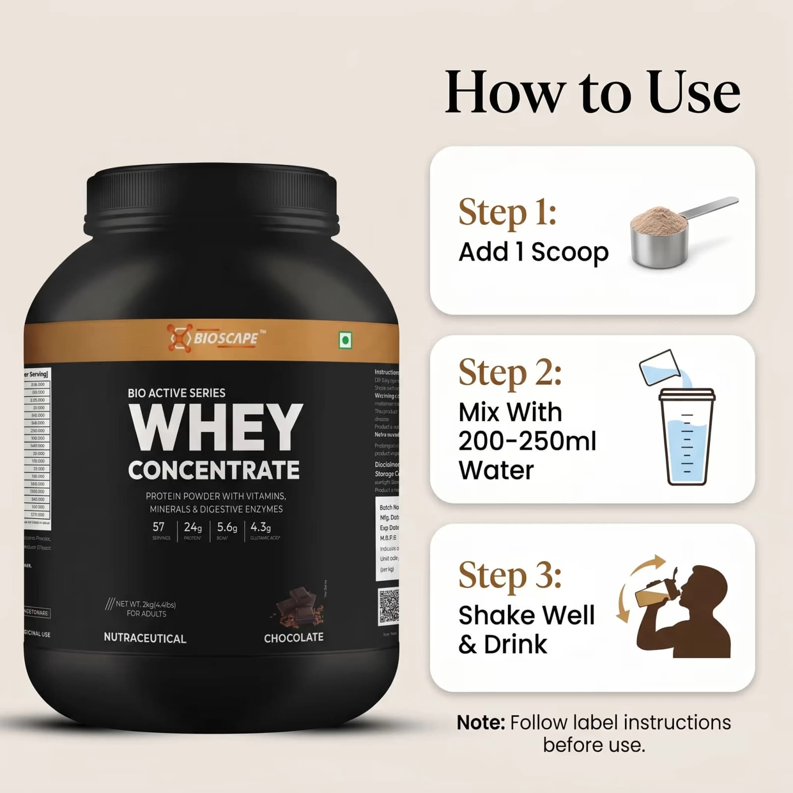 Whey Concentrate, view 4